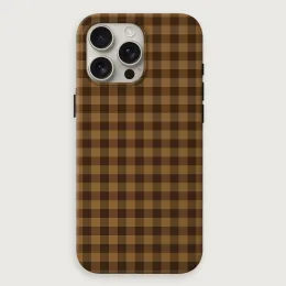 Gingham - Cognac Tonal Rev