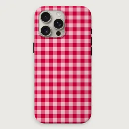Gingham - Poppy Contrast