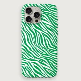 Zebra Stripes - Green White