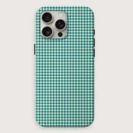Gingham - Azure Contrast Rev Small