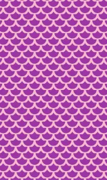 Classic Scallop - Orchid Contrast Rev Small