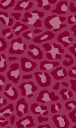 Leopard - Oxblood Tonal