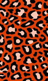 Leopard Spots - Orange