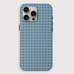 Gingham - Navy Cream Rev Small