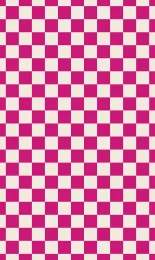 Classic Checkerboard - Rose Cream Small