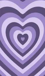 Heart in a Heart - Purple