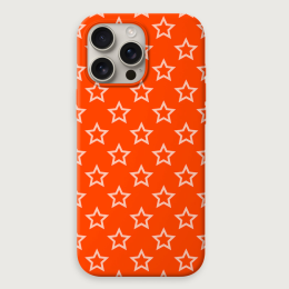 Stars Pattern Big - Orange Light