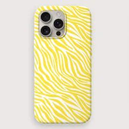 Zebra Stripes - Yellow White