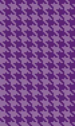 Classic Houndstooth - Plum Tonal