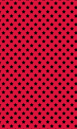 Stars Pattern - Red Black