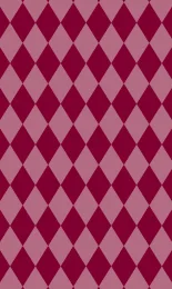 Classic Harlequin - Oxblood Tonal Small