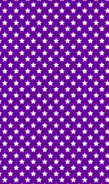 Stars Pattern - Purple White
