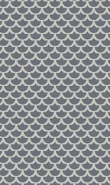 Classic Scallop - Slate Tonal Rev Small