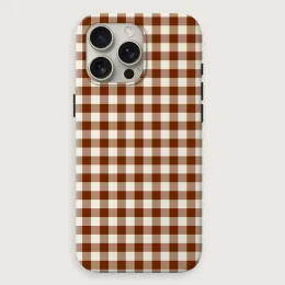 Gingham - Chocolate Cream Rev