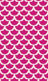 Classic Scallop - Rose Cream Rev