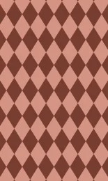Classic Harlequin - Apricot Tonal Small
