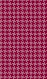 Classic Houndstooth - Oxblood Tonal Small