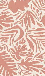 Cutout Leaf - Apricot Cream