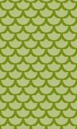 Classic Scallop - Lime Tonal