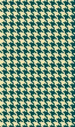 Classic Houndstooth - Teal Contrast Small