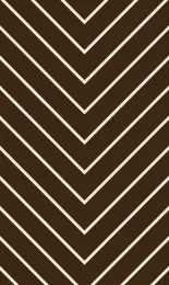 Chevron Fine - Cognac Cream Rev