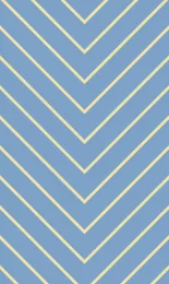 Chevron Fine - Sky Contrast Rev