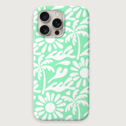 Surfs Up - Light Green White