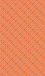 Greek Key - Orange Light