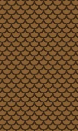 Classic Scallop - Cognac Tonal Small