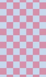 Classic Checkerboard - Blush Contrast