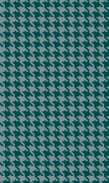 Classic Houndstooth - Teal Tonal Small