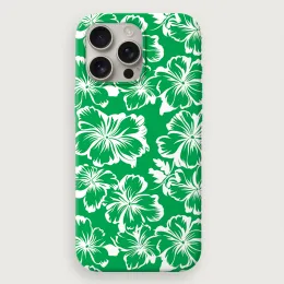 Tropical Floral 6 - Green White