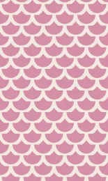 Classic Scallop - Blush Cream Rev