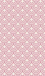 Classic Seigaiha - Blush Cream