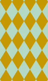 Classic Harlequin - Sunshine Contrast