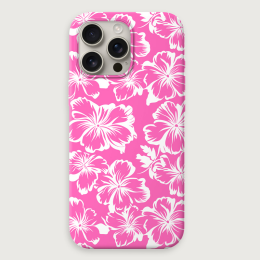Tropical Floral 6 - Light Pink White