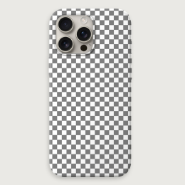 Checkerboard - Light Grey White