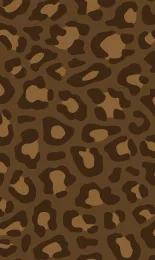 Leopard - Cognac Tonal