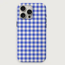 Gingham - Violet Cream