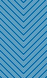 Chevron Three - Cobalt Tonal Small