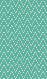 Zigzag Fine - Seafoam Cream Rev