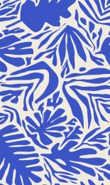 Cutout Leaf - Violet Cream