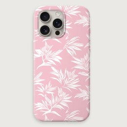 Tropical Floral 1 - Light Red White