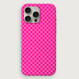 Checkerboard - Pink Light