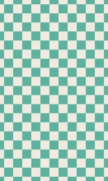 Classic Checkerboard - Seafoam Cream Small