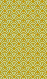 Classic Seigaiha - Sunshine Contrast Rev