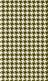 Classic Houndstooth - Moss Cream Small