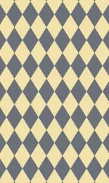 Classic Harlequin - Slate Contrast Small