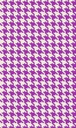 Classic Houndstooth - Orchid Cream Small