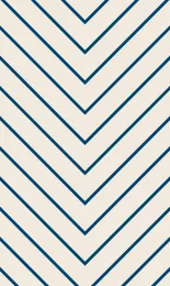 Chevron Fine - Navy Cream